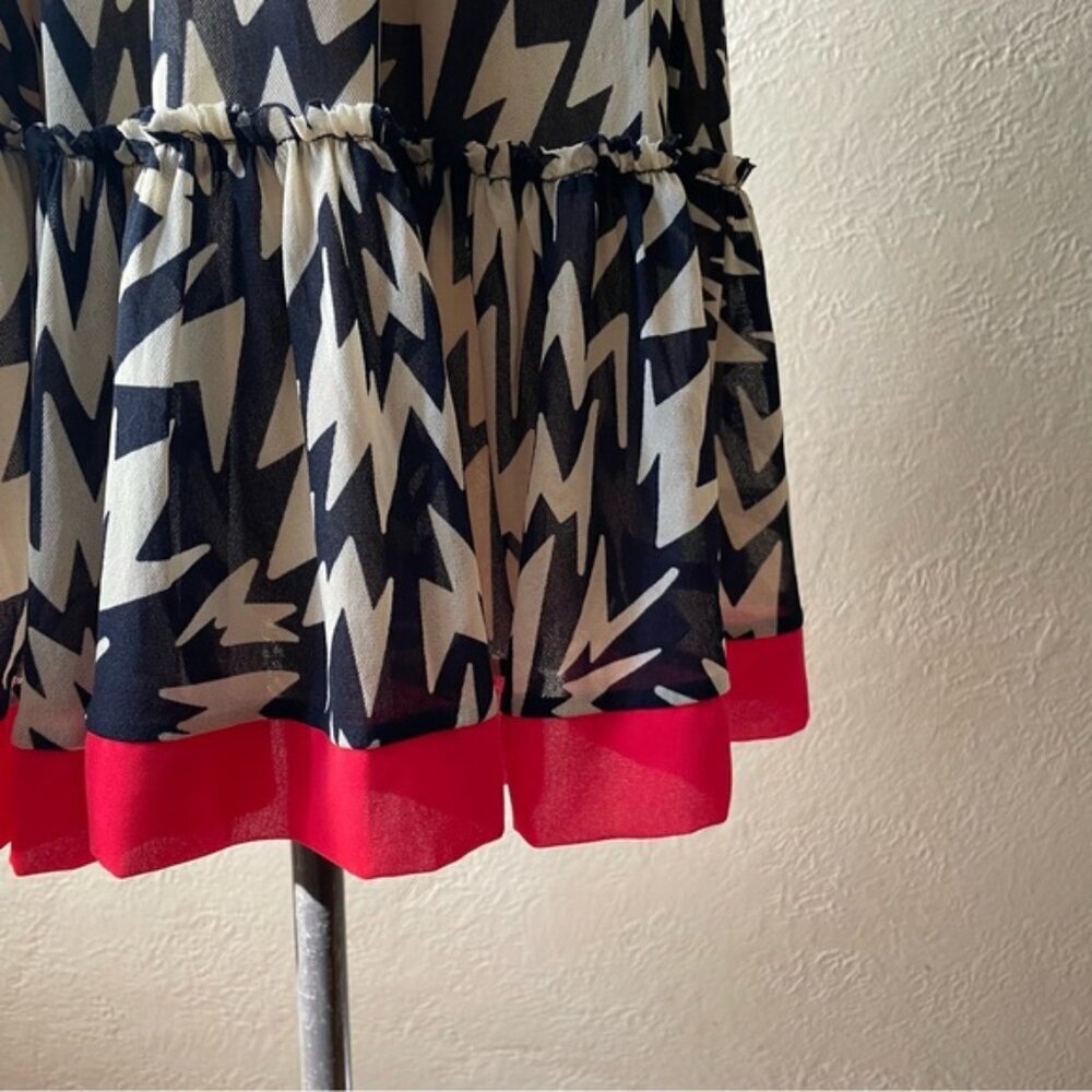 Juicy Couture Zig Zag Pattern Spaghetti String Dr… - image 8